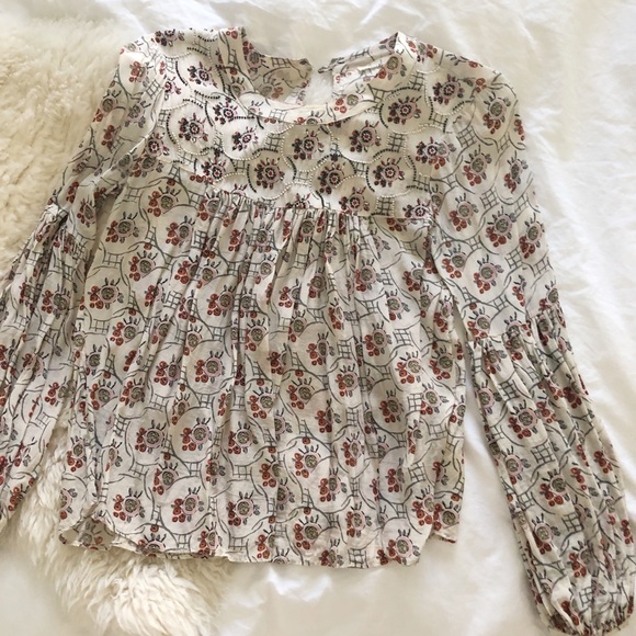 Anthropologie Beaded Blouse - Picture 2 of 4